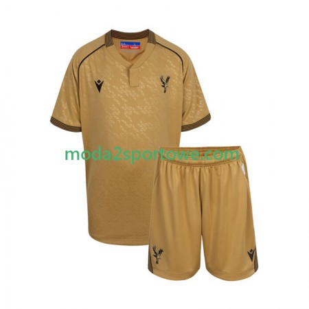 Koszulka Crystal Palace Dziecięcy Wyjazdowe Stroje Piłkarskie 2025/26 Krótki Rękaw